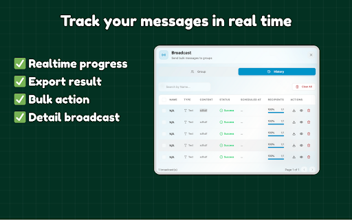WA Group Bulk Sender for Whatsapp™ Preview 2