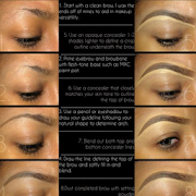 How To Make Up Eyebrow  Icon