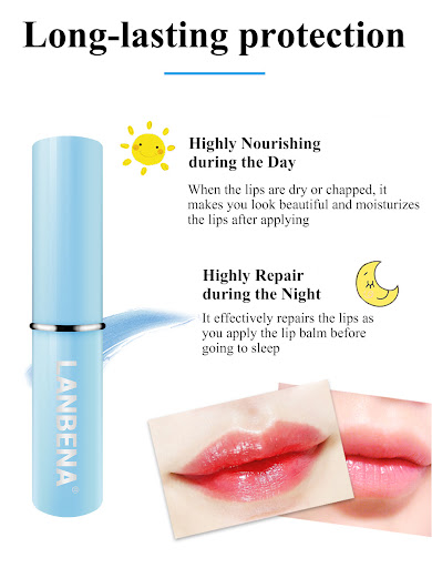Title 4, Hyaluronic Acid Long-lasting Nourishing Lip Bal...