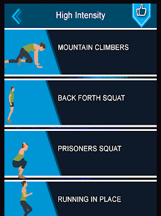 Daily Cardio Exercises - Cardio Fitness Workouts Screenshot