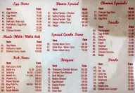 Thalassery Corner Thattukada menu 2