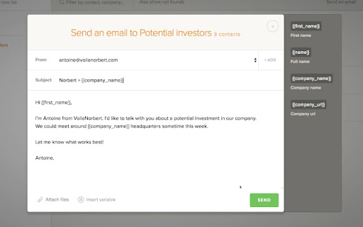 Email Finder by VoilaNorbert