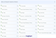 Aarush Sweets & Restro menu 1