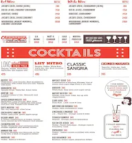Bronx Bar Exchange menu 1