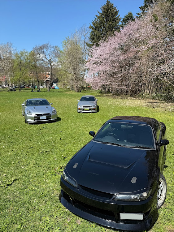 NISSAN GT-RのGW・桜コラボに関するカスタム事例の投稿画像1枚目