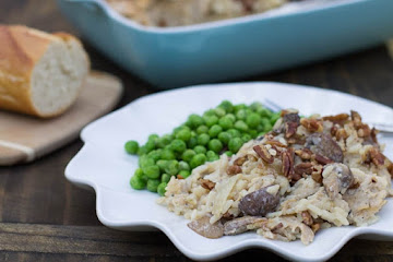 Chicken, Rice, and Mushroom Casserole