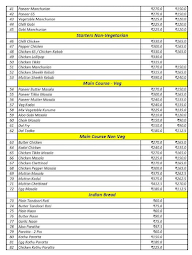 Aroma Resto Cafe menu 7