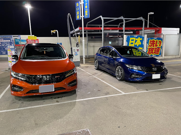 ジェイドの10月もよろしくお願いします・さつまいも・洗車オフ・ご近所さんコラボに関するカスタム事例の投稿画像2枚目