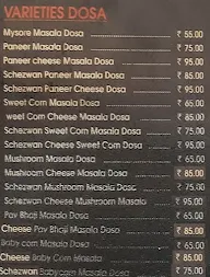 99 Variety Dosa & Pav Bhaji menu 6