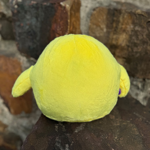 Title 8, Cute Knife-holding Small Yellow Duck Plush Stuf...