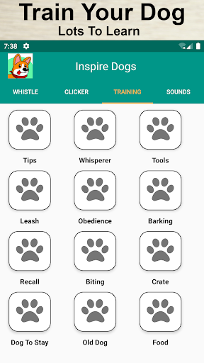 Dog Training, Whistle, Clicker and Sounds