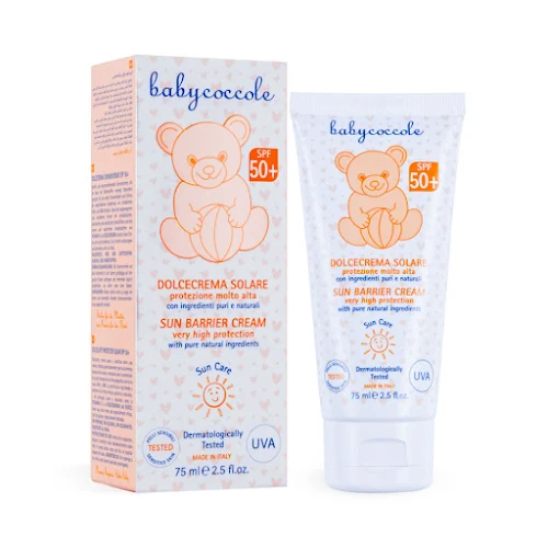 Kem chống nắng SPF50+ Babycoccole 0M+ 75ml