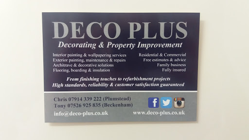 Deco Plus business flyer