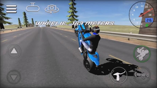 Wheelie Rider 3D - Traffic rider wheelies rider  APK MOD screenshots 3