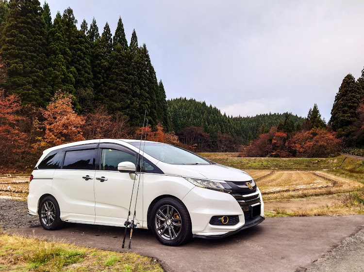 オデッセイの秋田・釣りTUNE・ドライブ・春ですねに関するカスタム事例の投稿画像1枚目