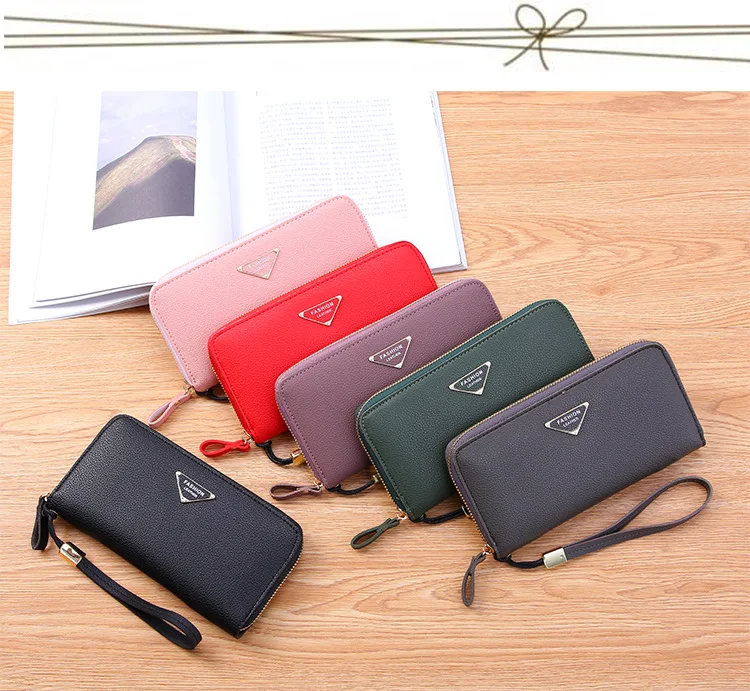 Title 7, Cartera casual para mujer, monedero de gran cap...