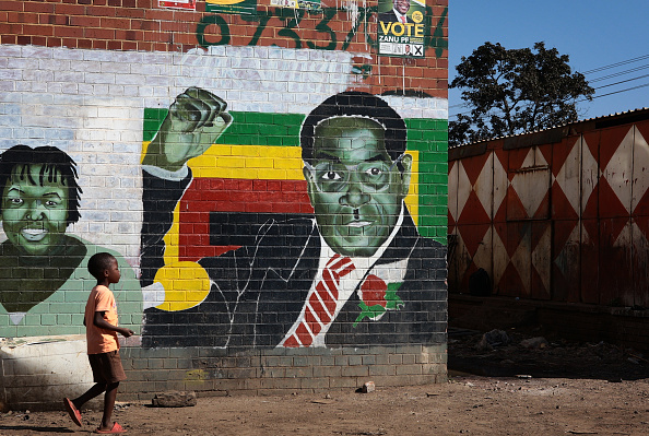 Mugabe‚ greeted polling officers‚ but did not speak to the throngs of journalists gathered at the polling station to witness him casting his ballot.