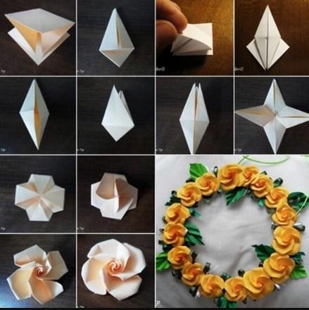 paper flower tutorial