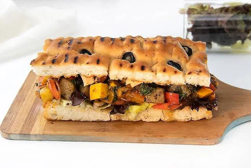 Grilled Mediterranean Veg Focaccia