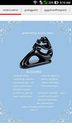 அன்னைக்கு சமர்ப்பணம் -கவிதைகள்