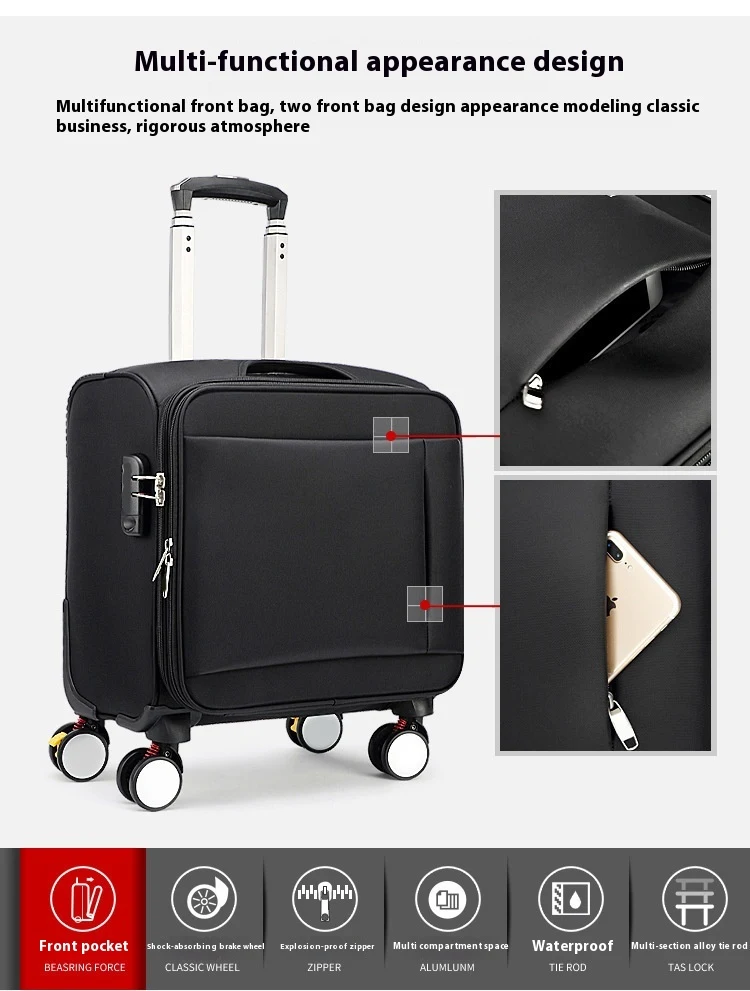 Title 11, Business handbagage Oxford voor heren en dames....