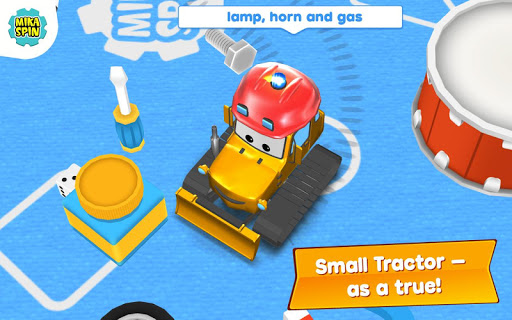 Bulldozer driving game for kid