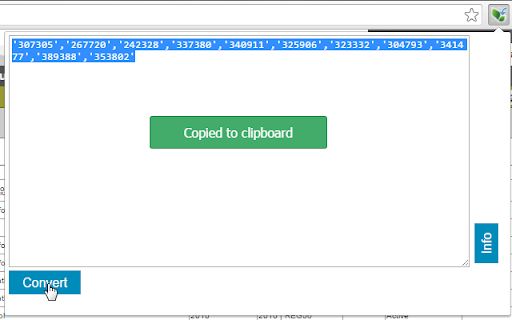 AspenUtil - SQL 'IN' converter & more