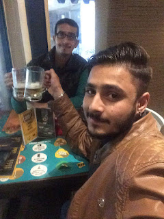 Ashish M at The Beer Cafe, Hauz Khas Village,  photos