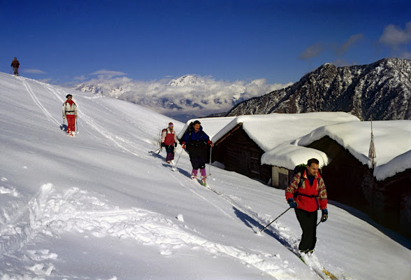 Scialpinismo in neve fresca di benny48