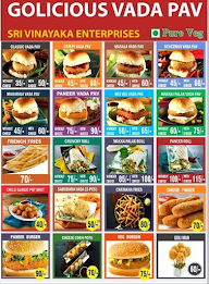 Golicious Vadapav menu 1