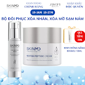 Combo Xóa Nhăn Mờ Nám Skinmd Pure Whitenol Serum 50Ml Và Skinmd Revitox Peptide Cream 50G Cải Thiện Độ Săn Chắc Và Đàn Hồi, Trẻ Hóa Da