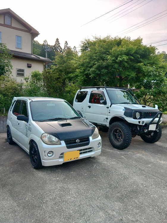 Keiのカッティングステッカー製作します🖐️・ステッカー制作・DIY・寝坊しました・変態ですが何か？に関するカスタム事例の投稿画像1枚目