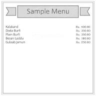 Khandelwal Sweets menu 1