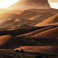 Tramonto sul Gran Sasso d'Italia di 