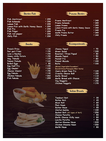 Love U Lounge & Restaurant menu 