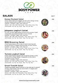 Body Power Cafe menu 6