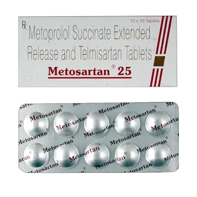 METOSARTAN 25MG TAB 10'S