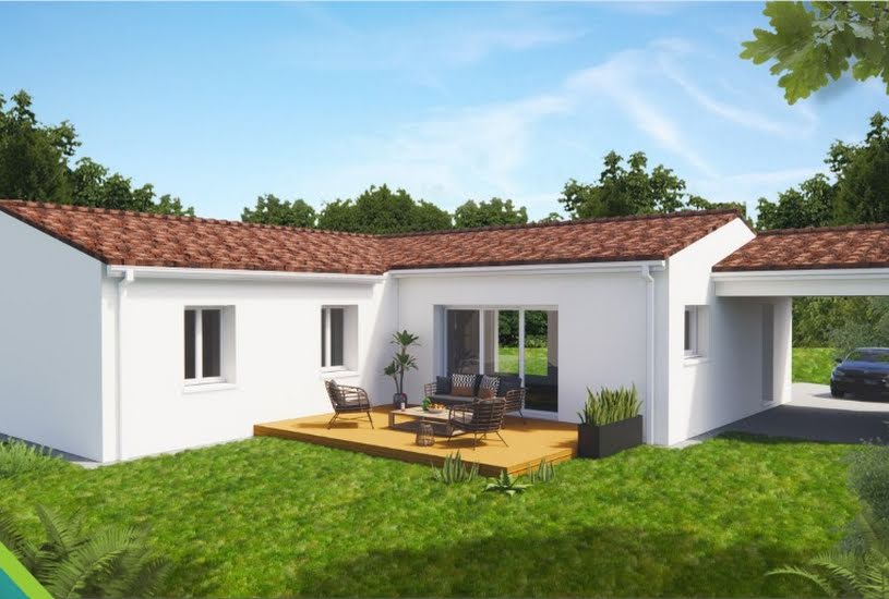  Vente Terrain + Maison - Terrain : 834m² - Maison : 120m² à Tourriers (16560) 