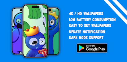 Rainbow Friends Green Walpaper APK pour Android Télécharger