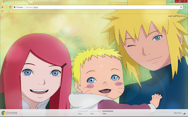 Kushina Uzumaki Uzumaki Ninja Road chrome extension