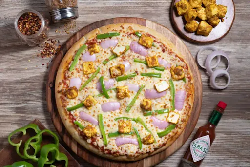 Paneer And Onion Pizza [7 Inches]