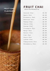 Taste of Chai menu 4