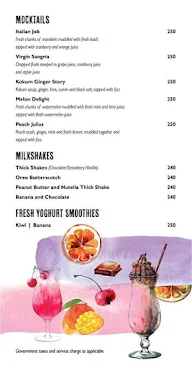 Olive Bistro menu 7