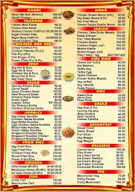 Arsalan's Taste menu 1