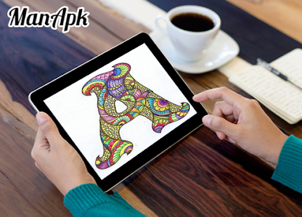 Doodle Letters Art - náhled