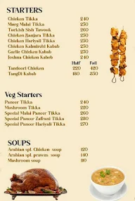 The Arabian Mandi And Biryani Hosue menu 1