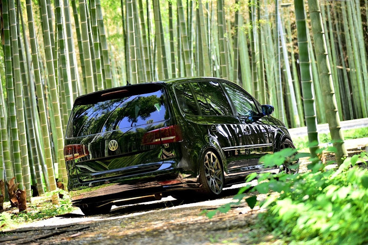 ゴルフトゥーランのdiscover＿ct・６月もよろしくお願いします・不正改造車取締月間・竹林は映える・VWのある生活に関するカスタム事例の投稿画像2枚目