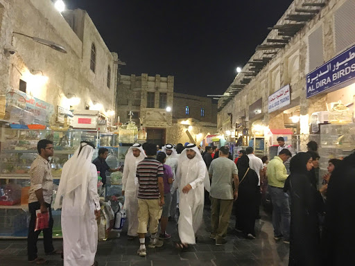 The marketplace of Souq Waqif brings a bit of Old World Arabian charm to Doha, Qatar.