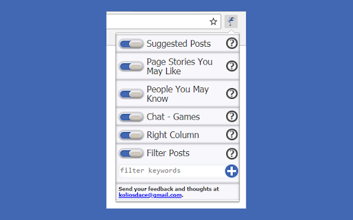 Newsfeed Filter