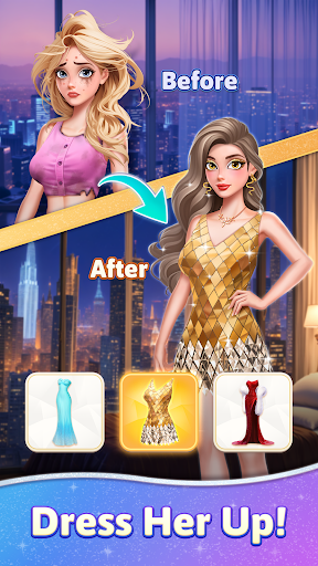 Screenshot Beauty Sort : Makeover Story